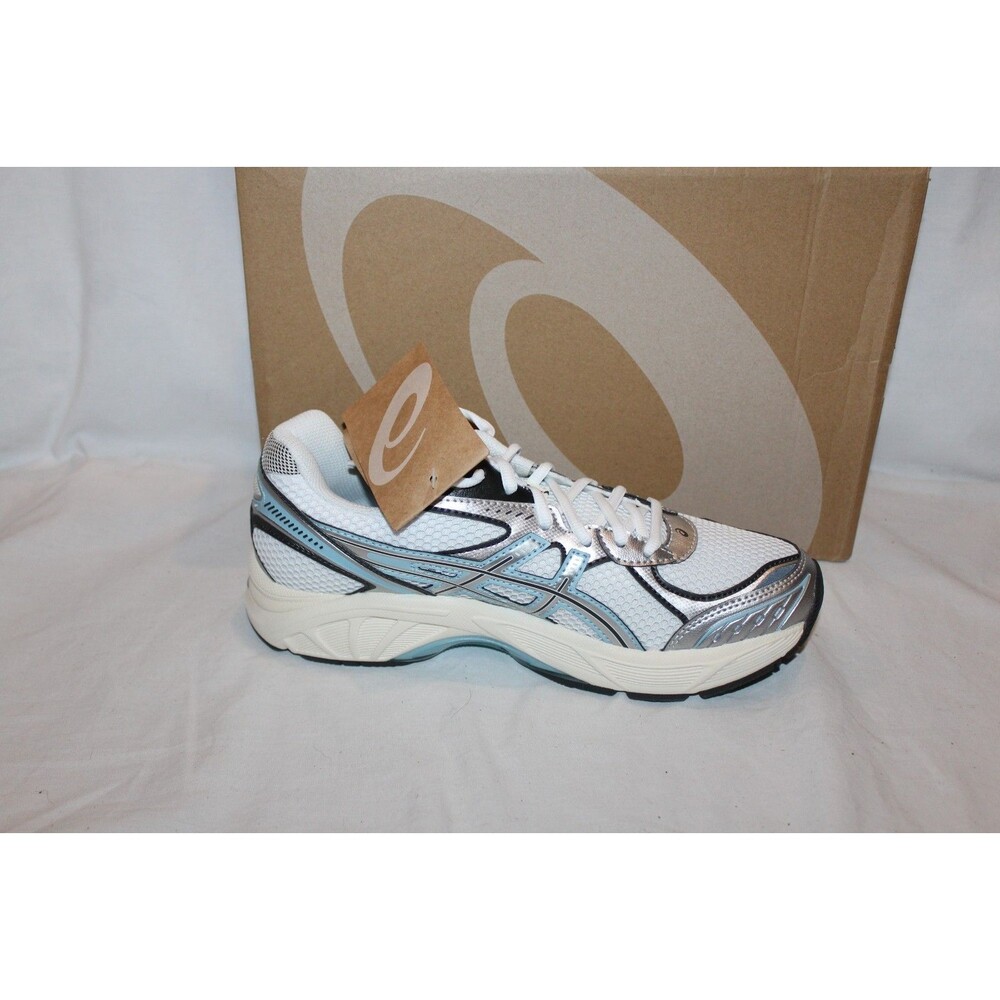ASICS GT-2160 White Silver Men’s Low Top Lace Up Mesh Sneakers EU 41.5 US 8 - Picture 4 of 7